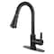 Gourmetier Continental Single-Handle Pull-Down Kitchen Faucet, Naples Bronze LS8726CTL - alternate 1
